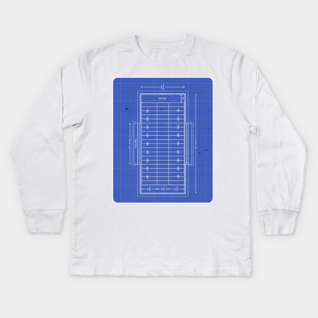American Football Pitch Blueprint